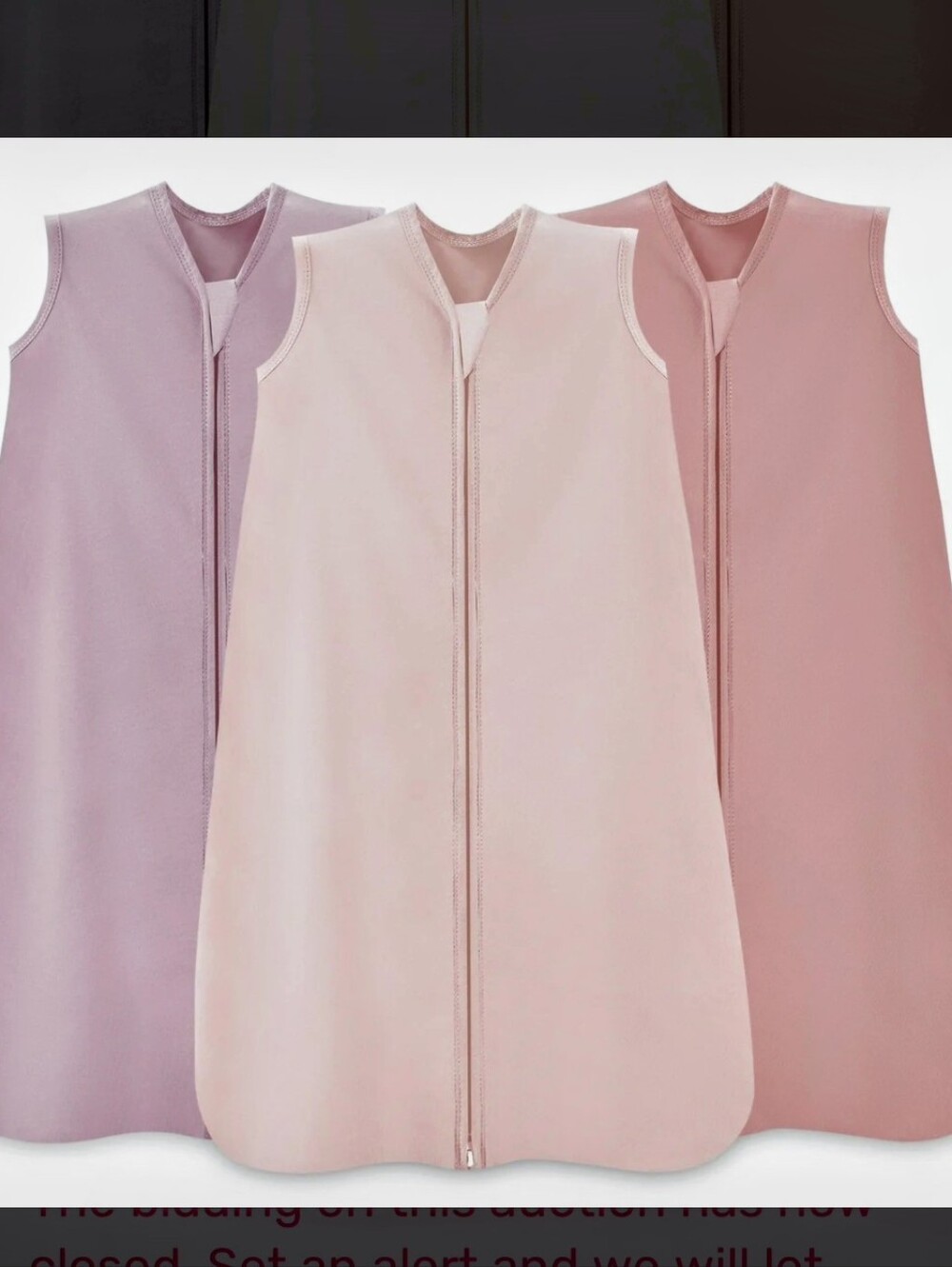 3 Girls' Sleeveless Zip Sleep Sack - 12-17 Months
